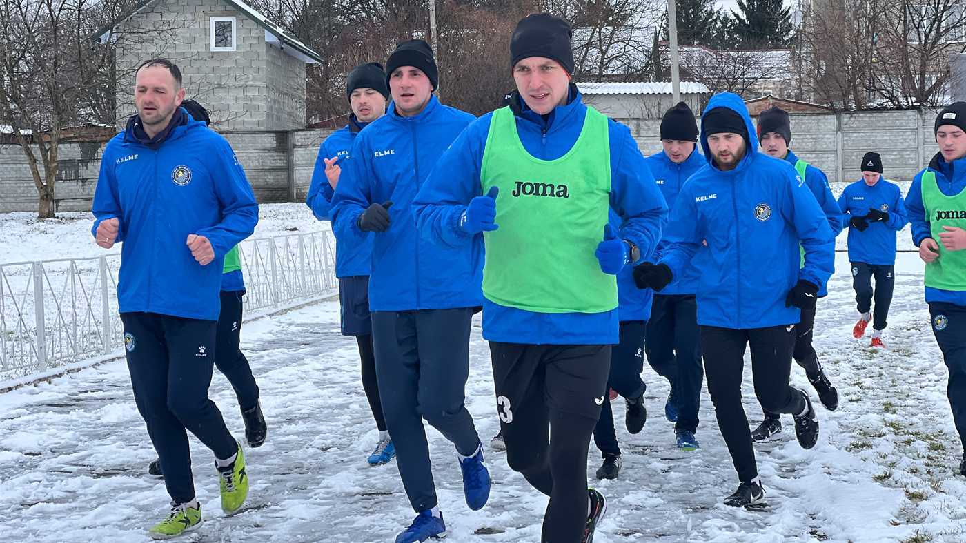 "Дністер" провів перше тренування у 2024 році / ВІДЕО